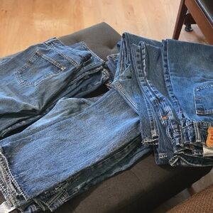 Levi's Men's Straight Blue Levi's 501 Jeans sz 32/32 LOT 2